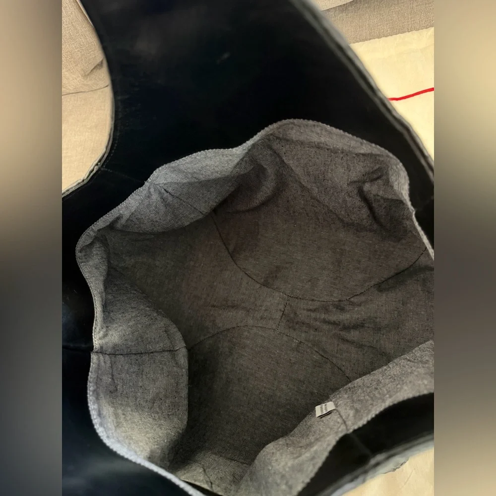 Clare V. Black Woven Leather Shoulder Bag - Picture 7 of 8